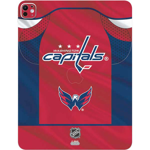 NHL Washington Capitals Home Jersey iPad Pro 13in M4 (2024) Skin