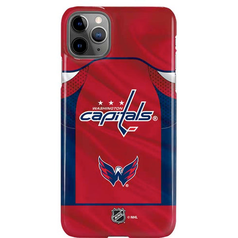 NHL Washington Capitals Home Jersey iPhone Cases