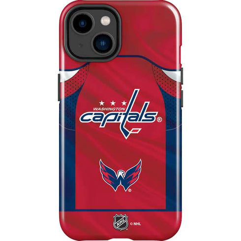 NHL Washington Capitals Home Jersey iPhone 15 Impact Case