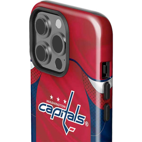 NHL Washington Capitals Home Jersey iPhone 15 Pro Impact Case