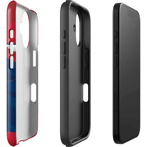 NHL Washington Capitals Home Jersey iPhone 16 Impact Case