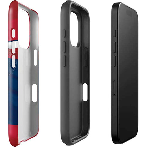 NHL Washington Capitals Home Jersey iPhone 16 Pro Impact Case