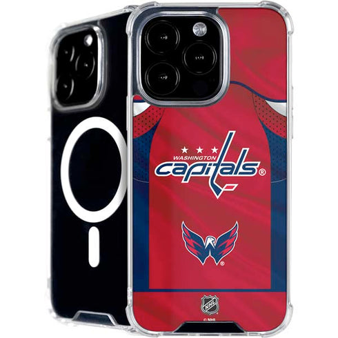 NHL Washington Capitals Home Jersey iPhone 16 Pro MagSafe Case