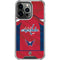 NHL Washington Capitals Home Jersey iPhone 16 Pro Max Clear Case