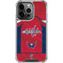 NHL Washington Capitals Home Jersey iPhone 16 Pro Max Clear Case