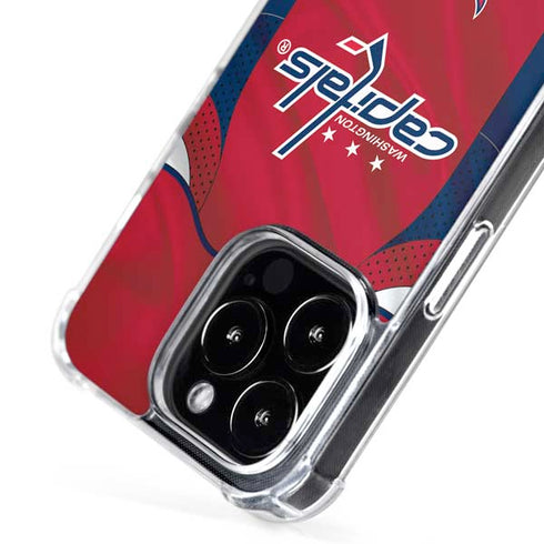 NHL Washington Capitals Home Jersey iPhone 16 Pro Max MagSafe Case