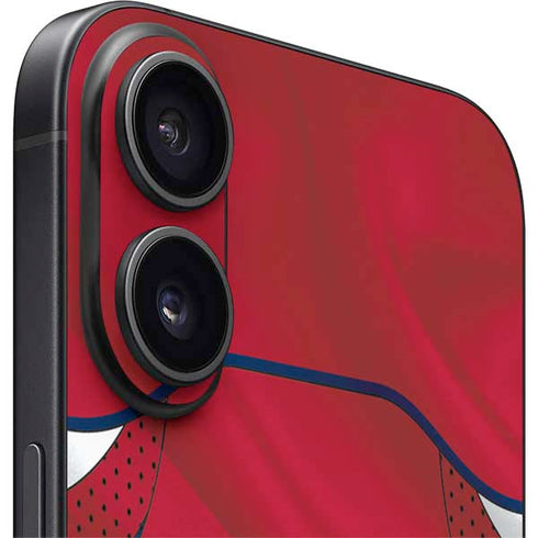 NHL Washington Capitals Home Jersey iPhone 16 Skin