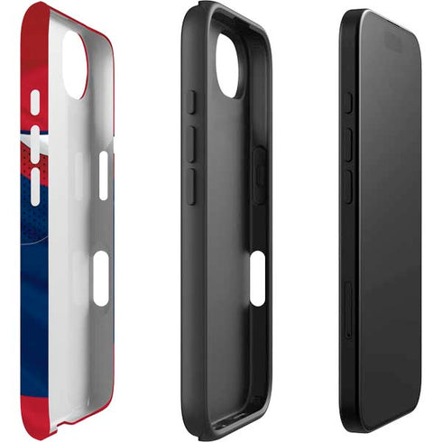 NHL Washington Capitals Home Jersey iPhone 16e Impact Case