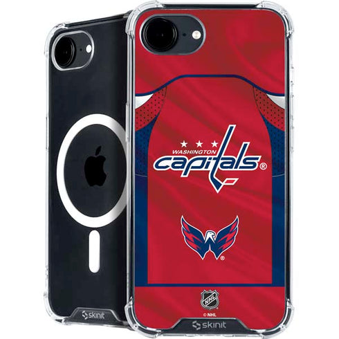 NHL Washington Capitals Home Jersey iPhone 16e MagSafe Case