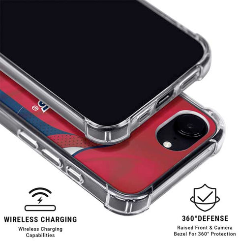 NHL Washington Capitals Home Jersey iPhone 16e MagSafe Case