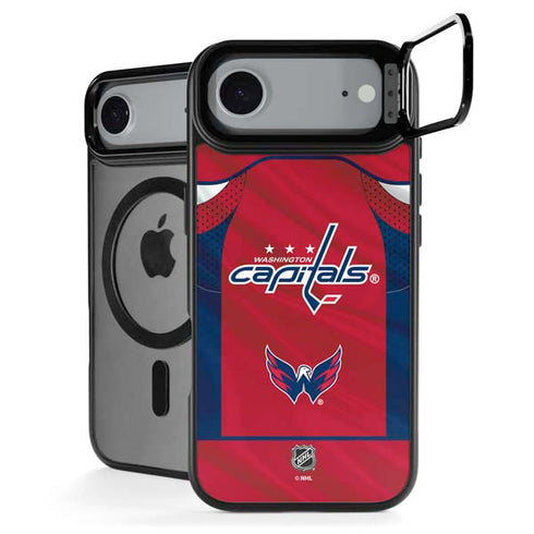 NHL Washington Capitals Home Jersey iPhone 17 Air Kickstand Case