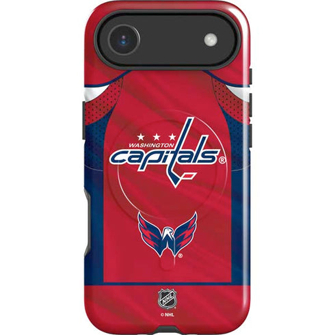 NHL Washington Capitals Home Jersey iPhone 17 Air Magsafe Impact Case