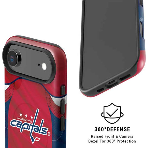 NHL Washington Capitals Home Jersey iPhone 17 Air Magsafe Impact Case