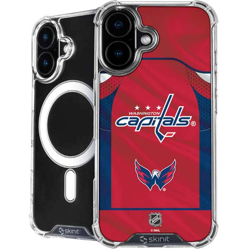 NHL Washington Capitals Home Jersey iPhone 17 MagSafe Case