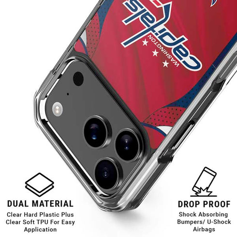 NHL Washington Capitals Home Jersey iPhone 17 Pro MagSafe Case
