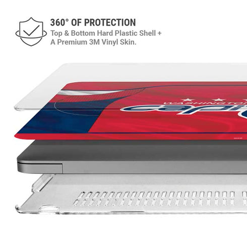 NHL Washington Capitals Home Jersey MacBook Pro 14in (2021-24) Case plus Skin
