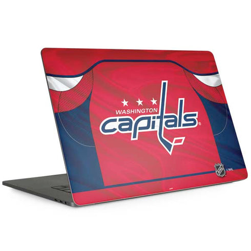 NHL Washington Capitals Home Jersey MacBook Skins