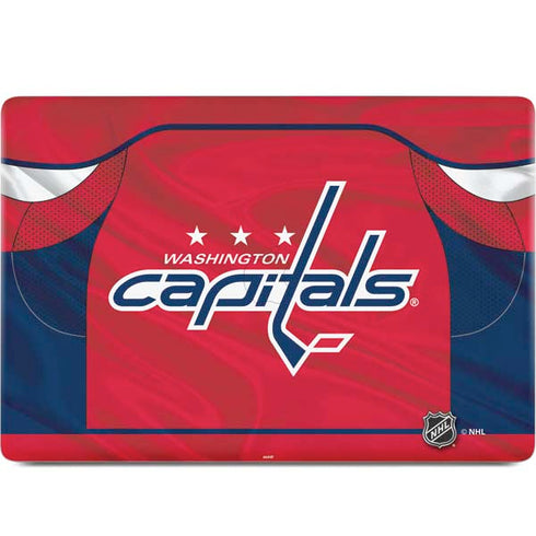 NHL Washington Capitals Home Jersey MacBook Skins