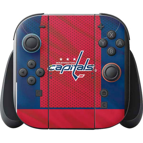 NHL Washington Capitals Home Jersey Nintendo Switch 2 (2025) with Joy-Con Skin