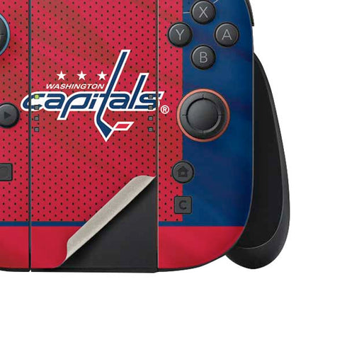 NHL Washington Capitals Home Jersey Nintendo Switch 2 (2025) Joy-Con Controller Skin