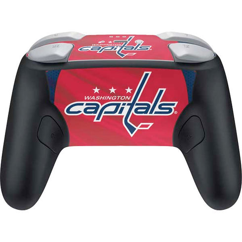 NHL Washington Capitals Home Jersey Nintendo Switch 2 (2025) Pro Controller Skin