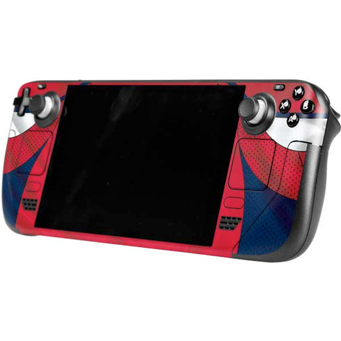 NHL Washington Capitals Home Jersey Steam Deck Handheld Gaming Computer OLED Skin