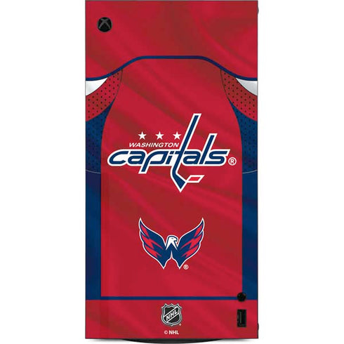 NHL Washington Capitals Home Jersey XBox Series X Digital Edition Console Skin