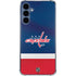 NHL Washington Capitals Jersey Galaxy A35 5G Clear Case