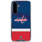 NHL Washington Capitals Jersey Galaxy A36 5G Clear Case