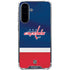 NHL Washington Capitals Jersey Galaxy A36 5G Clear Case