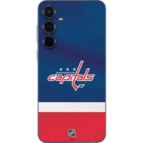 NHL Washington Capitals Jersey Galaxy A55 5G Skin