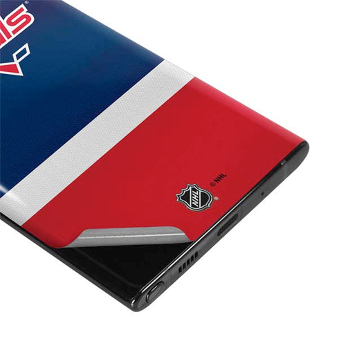 NHL Washington Capitals Jersey Galaxy Note 10 Plus Skin