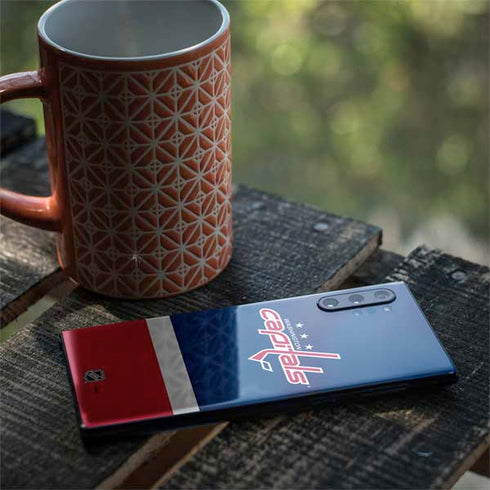 NHL Washington Capitals Jersey Galaxy Note 10 Plus Skin