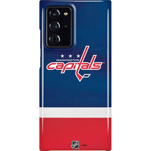 NHL Washington Capitals Jersey Galaxy Cases