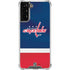 NHL Washington Capitals Jersey Galaxy S22 Plus Clear Case
