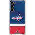 NHL Washington Capitals Jersey Galaxy S24 FE Clear Case
