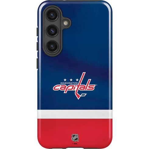 NHL Washington Capitals Jersey Galaxy S25 Impact Case