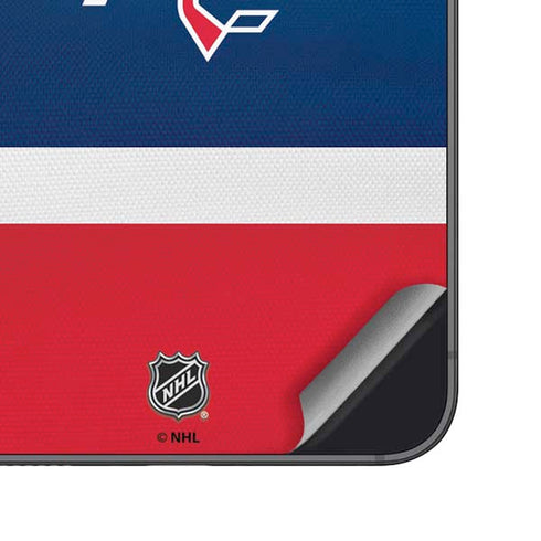 NHL Washington Capitals Jersey Galaxy S25 Plus Skin