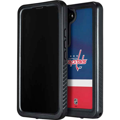 NHL Washington Capitals Jersey Galaxy S24 Plus Waterproof Case