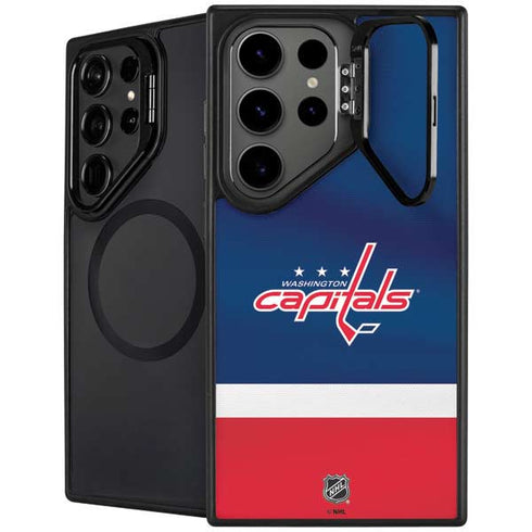 NHL Washington Capitals Jersey Galaxy S24 Ultra Kickstand Case