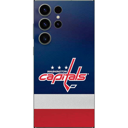 NHL Washington Capitals Jersey Galaxy S25 Ultra Skin