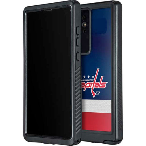 NHL Washington Capitals Jersey Galaxy S24 Ultra Waterproof Case