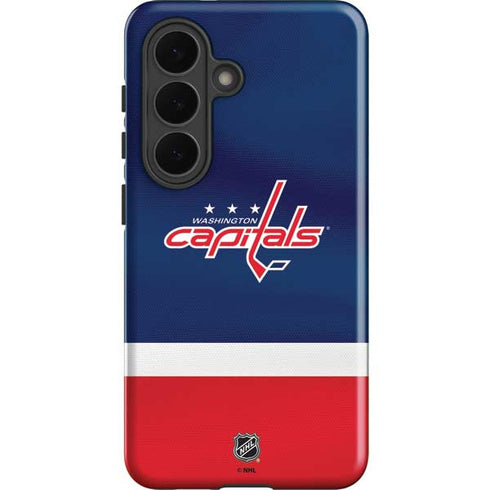 NHL Washington Capitals Jersey Galaxy S26 Plus Impact Case