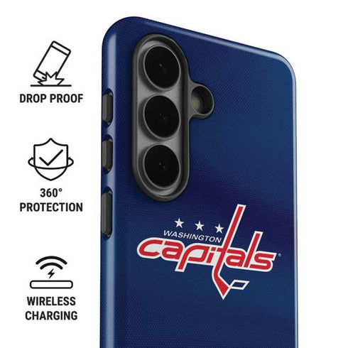 NHL Washington Capitals Jersey Galaxy S26 Plus Impact Case