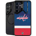 NHL Washington Capitals Jersey Galaxy S26 Plus Kickstand Case