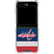 NHL Washington Capitals Jersey Galaxy Z Flip6 Clear Case