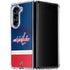 NHL Washington Capitals Jersey Galaxy Z Fold5 5G Clear Case