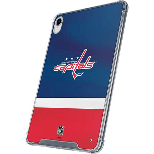 NHL Washington Capitals Jersey iPad 11th Gen (2025) Clear Case