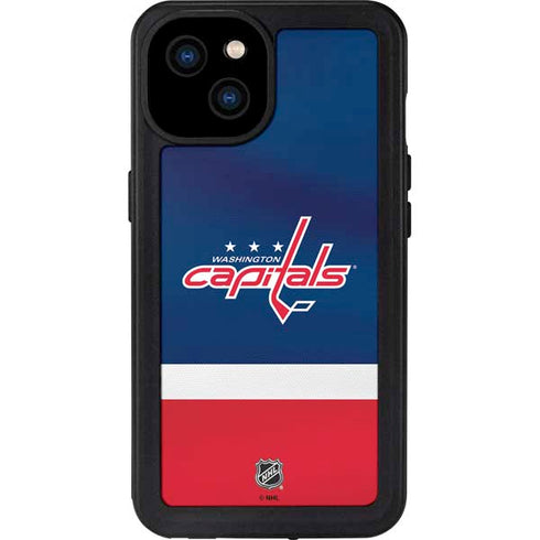 NHL Washington Capitals Jersey iPhone 15 Plus Waterproof Case