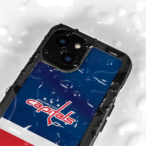 NHL Washington Capitals Jersey iPhone 15 Plus Waterproof Case